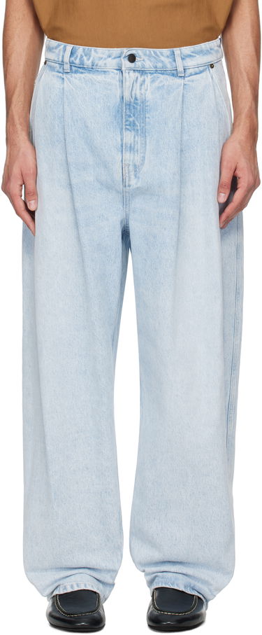 Džínsy HED MAYNER Hed Mayner Pleated Jeans Modrá | HMMA67021A-HA190, 0