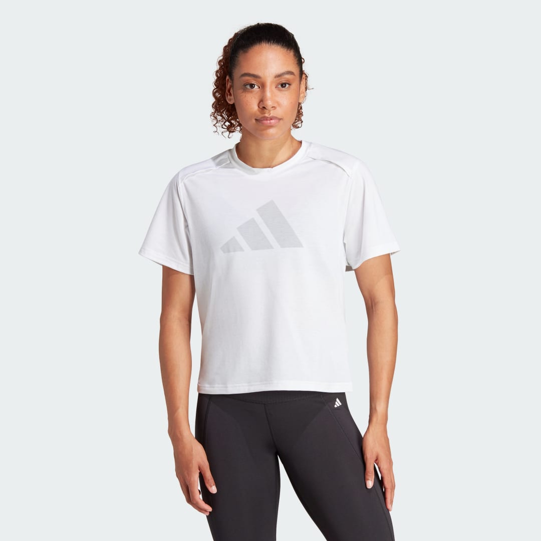 Tričko adidas Performance Performance Logo Training T-Shirt Biela | IT2170, 1