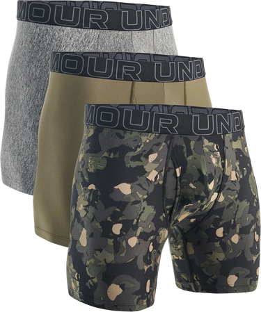 Boxerky Under Armour UA Perf Tech Nov 6in Boxer Briefs - 3 Pack Rôznofarebný | 1383879-391, 1