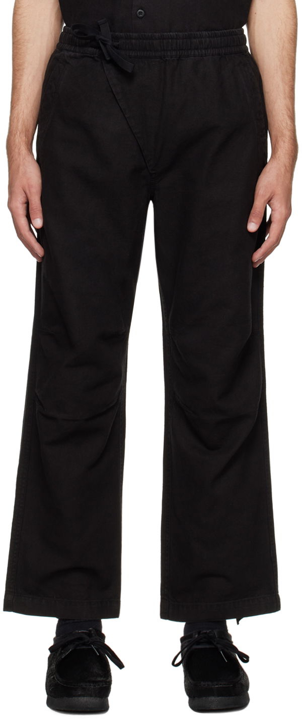 Nohavice Maharishi Asym Track Pants Čierna | 5006, 0