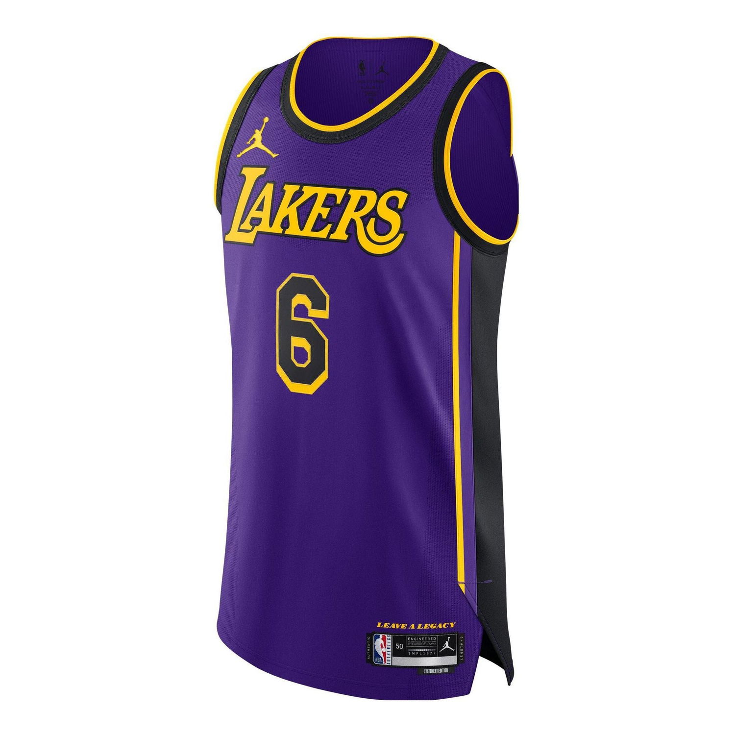 Dres Jordan NBA LA LAKERS 'LeBron James 6' Jersey Fialová | DQ0149-505, 0