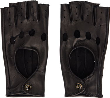 Rukavice Valentino Valentino Garavani VLogo Signature Nappa Fingerless Gloves Čierna | 6W2GD00BUTV, 0