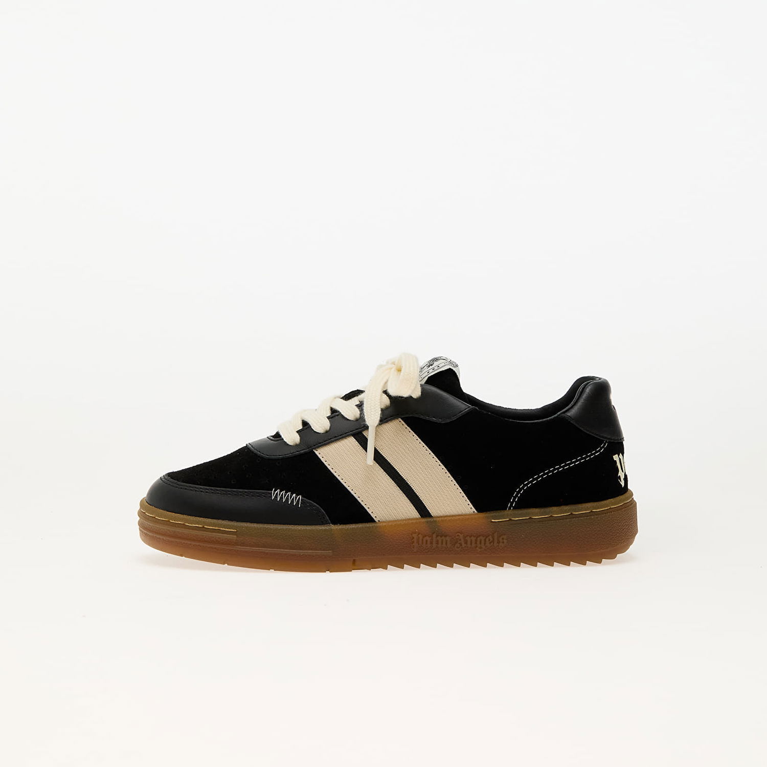 Tenisky a topánky Palm Angels University Track Black Beige Čierna | PBIA016S25LEA0011061, 0