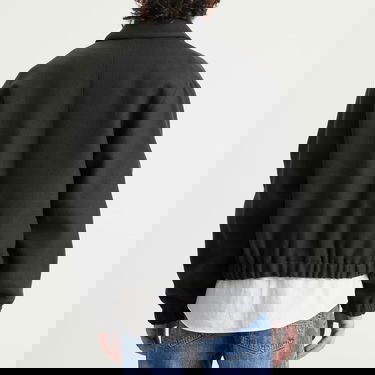 Bomber bunda AMI Boiled Wool Gabardine ADC Jacket Šedá | H25HJK830-WV0078-020H25, 3
