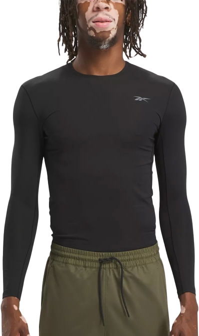 Tričko Reebok COMP LS TEE Čierna | 100070385, 0