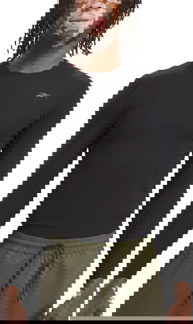 Tričko Reebok COMP LS TEE Čierna | 100070385, 0