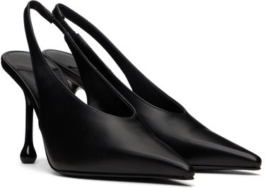 Tenisky a topánky Jimmy Choo Jimmy Choo Isa 95 Slingback Heels Čierna | ISA 95, 3