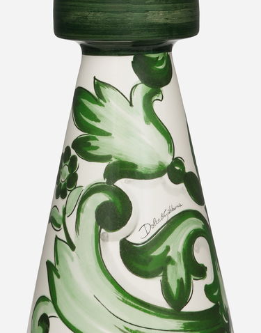 Home decor Dolce & Gabbana Dolce & Gabbana Ceramic Candle Holder Zelené | TCC186TCACDUV001, 2