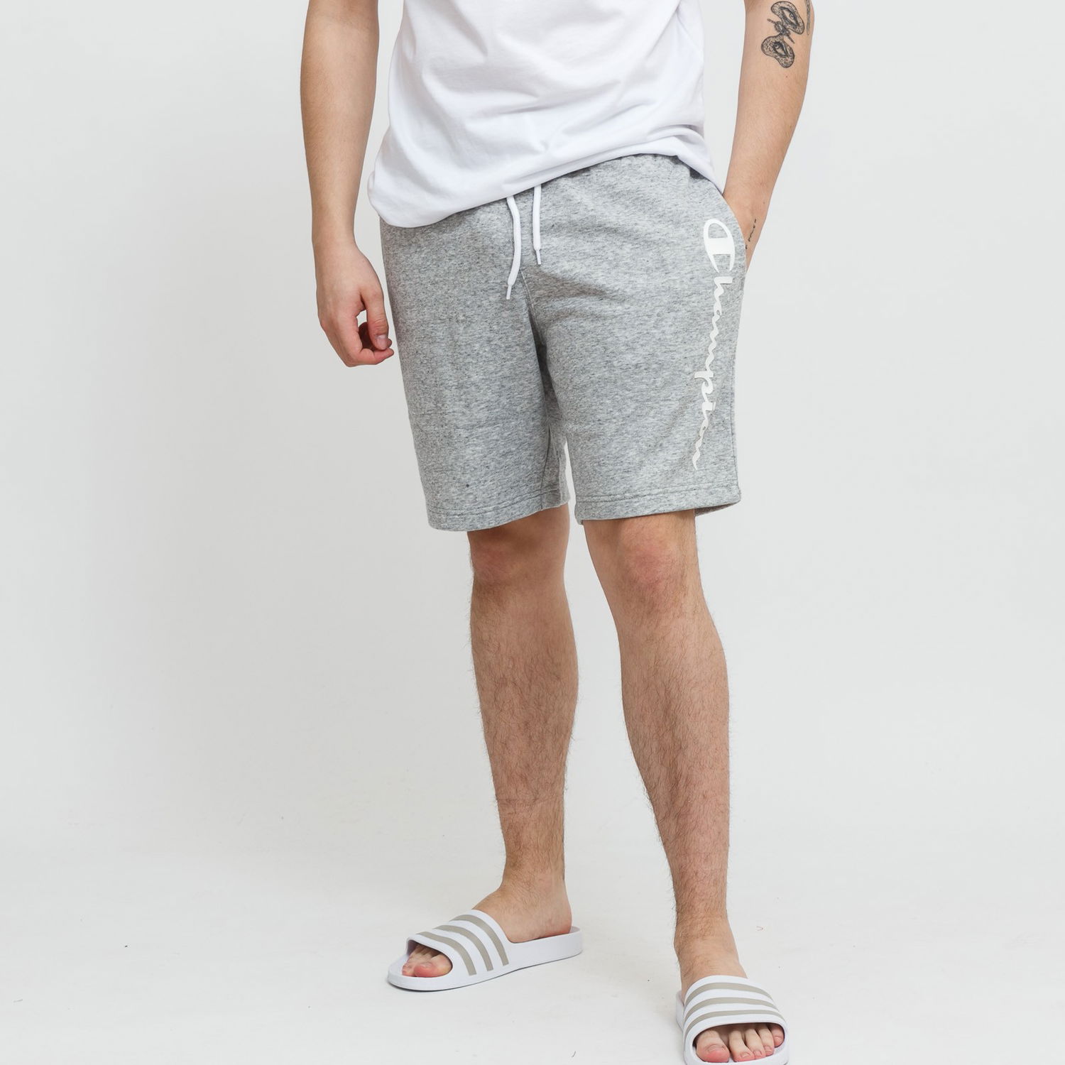 Šortky Champion Bermuda Shorts Šedá | 217429-EM021, 0
