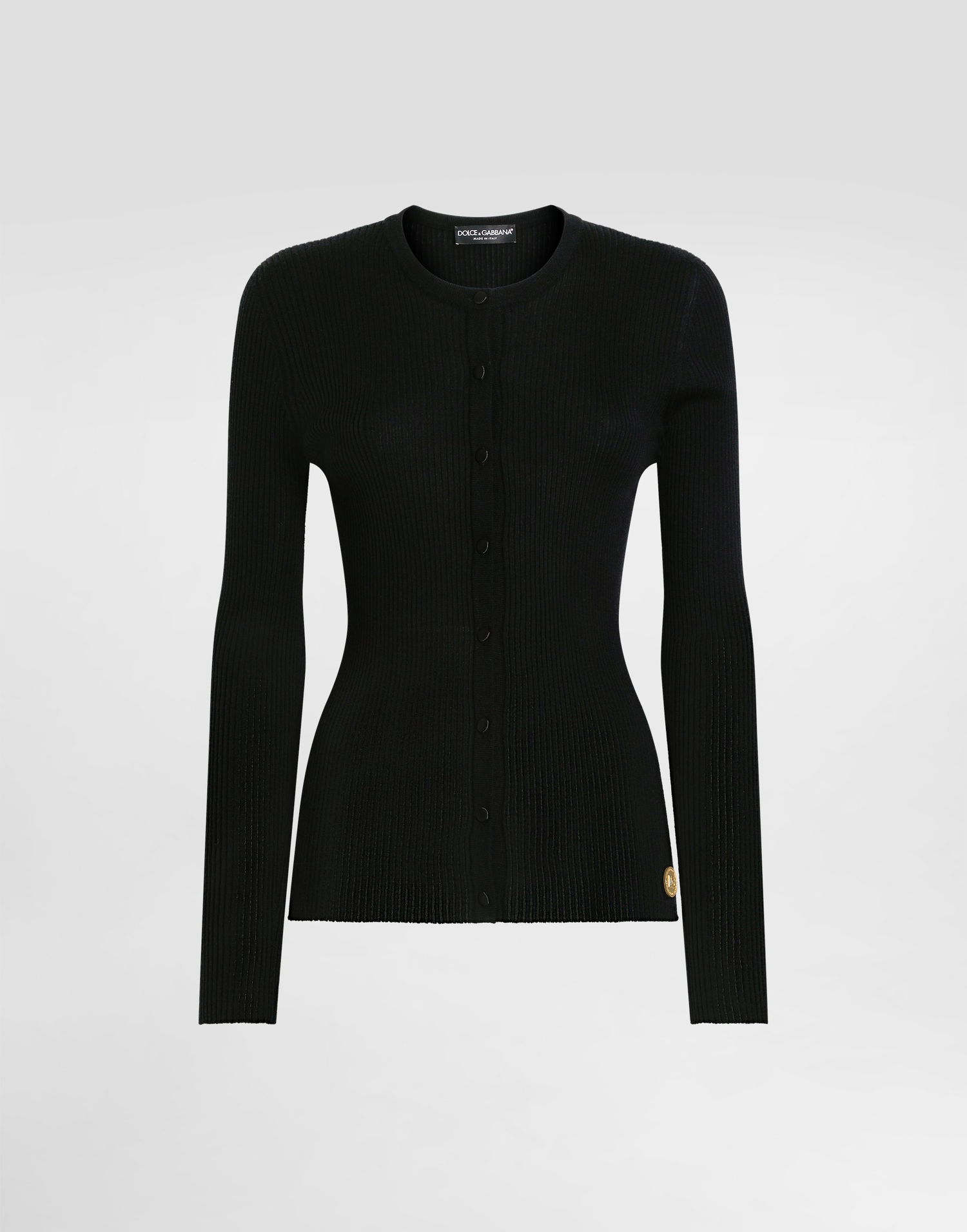 Sveter Dolce & Gabbana Dolce & Gabbana Cashmere Cardigan Čierna | FXV90TJBW0GN0000, 0