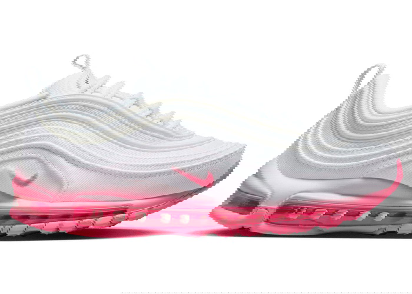 Tenisky a topánky Nike Air Max 97 SE Chenille Swoosh Pink Foam W Biela | FJ4549-100, 0