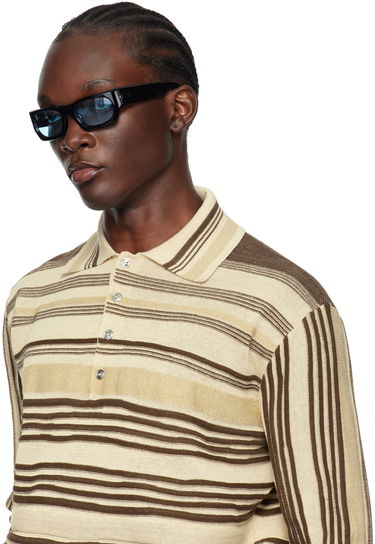 Slnečné okuliare Port Tanger Kerewan Black Sunglasses Čierna | PT-4303, 3