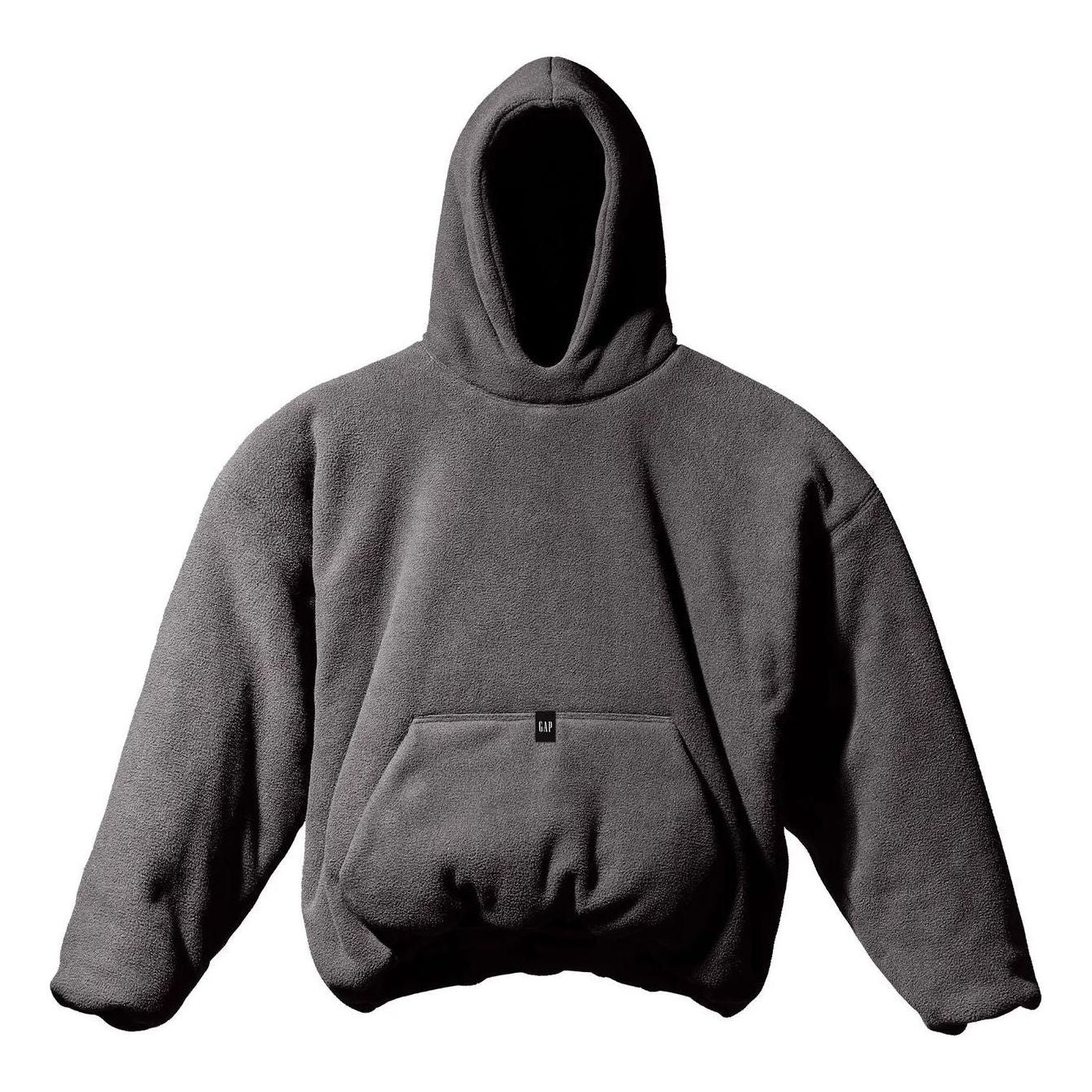 Mikina GAP YEEZY Gap Polar Fleece Padded Hoodie Čierna | YEEZY-FW22-915, 0