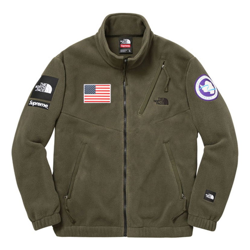 Bunda Supreme The North Face Trans Antarctica Expedition Fleece Jacket by Supreme Zelené | SUP-SS17-626