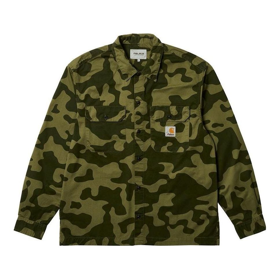 Košeľa Palace Camouflage Print Shirt Zelené | I032716-GREEN, 0
