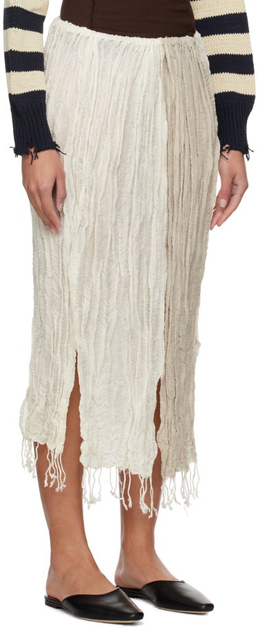 Sukňa Baserange Baserange Maxi Two Tone Skirt Béžová | SKSC-SI-SP24, 1