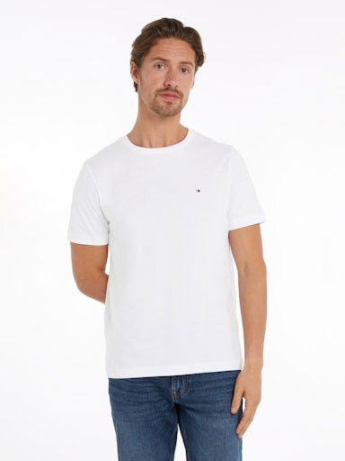 Tričko Tommy Hilfiger Short Sleeve T-Shirt Biela | MW0MW37267YBR