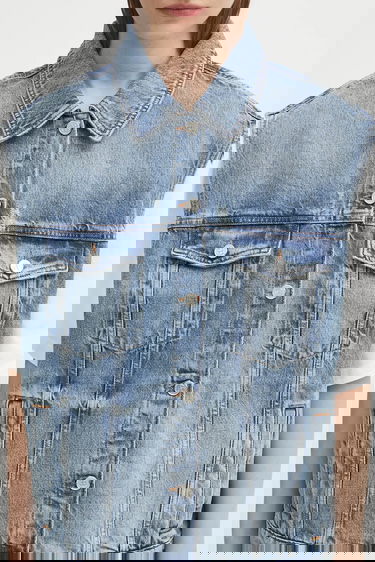 Vesta Anine Bing Anine Bing Rory Denim Vest Modrá | A.01.10857, 3