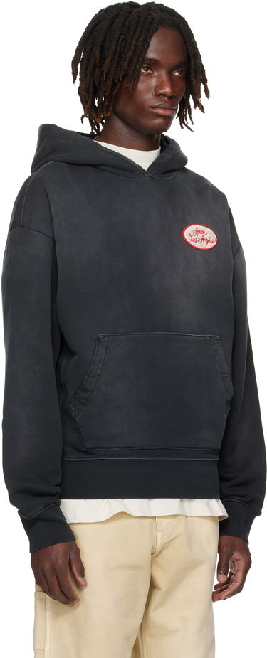 Mikina AMIRI AMIRI Station Patch Oversized Hoodie Čierna | AMJYHD1119, 1