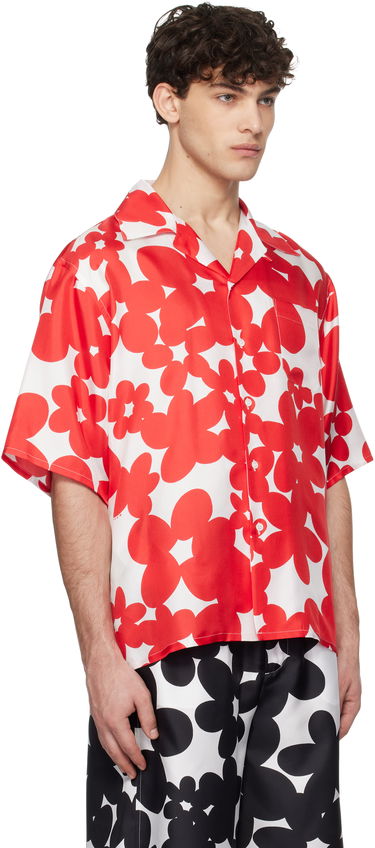 Košeľa Marni Marni Dillies Print Shirt Biela | CUMU0213S4 UTSG26, 4