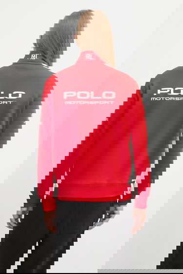 Mikina Polo by Ralph Lauren Polo Ralph Lauren Racing Full Zip Track Jacket Červená | 710972343, 2