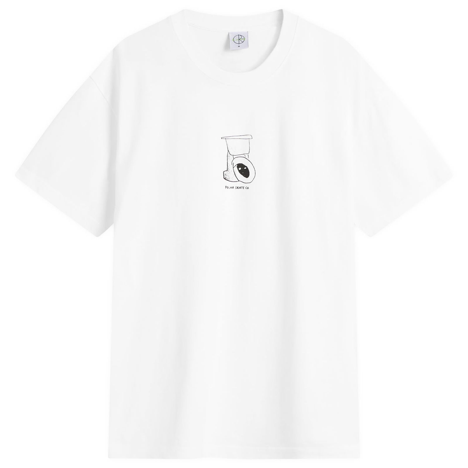 Tričko Polar Skate Co. Toilet Graphic T-Shirt Biela | PSC-W25-26-WHT, 1