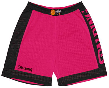 Šortky Spalding Spalding Reversible Shorts Ružová | 40221208-fuchsiablack, 0