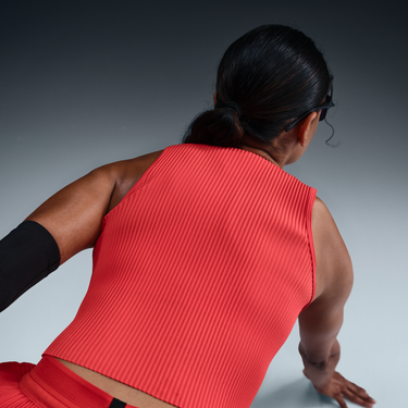 Slnečné okuliare Nike Dri-FIT ADV AeroSwift Cropped Running Tank Čierna | FN2713-696, 2