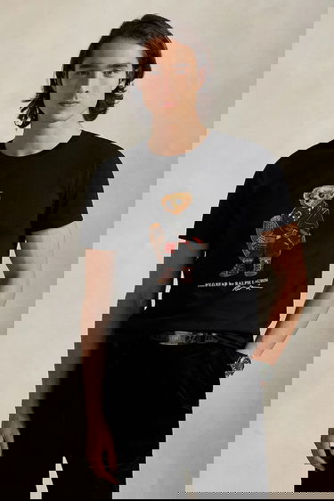 Tričko Polo by Ralph Lauren Polo Bear Print T-shirt Čierna | 710P00094, 0