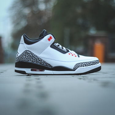 Tenisky a topánky Jordan Air Jordan 3 Retro "Infrared 23" Biela | 136064-123, 1