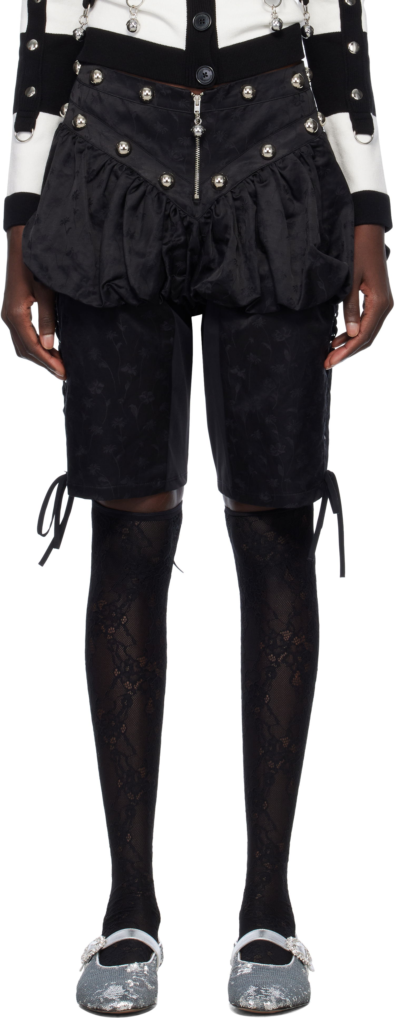 Šortky Chopova Lowena Chopova Lowena Bloomer Shorts Čierna | 4097, 0