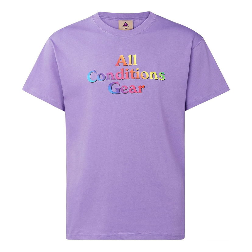 Tričko Nike ACG ACG Alphabet Logo T-Shirt Fialová | CV7548-583