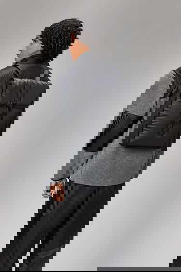 Batoh Rains Puffed Backpack Mini Čierna | 21740\01, 2