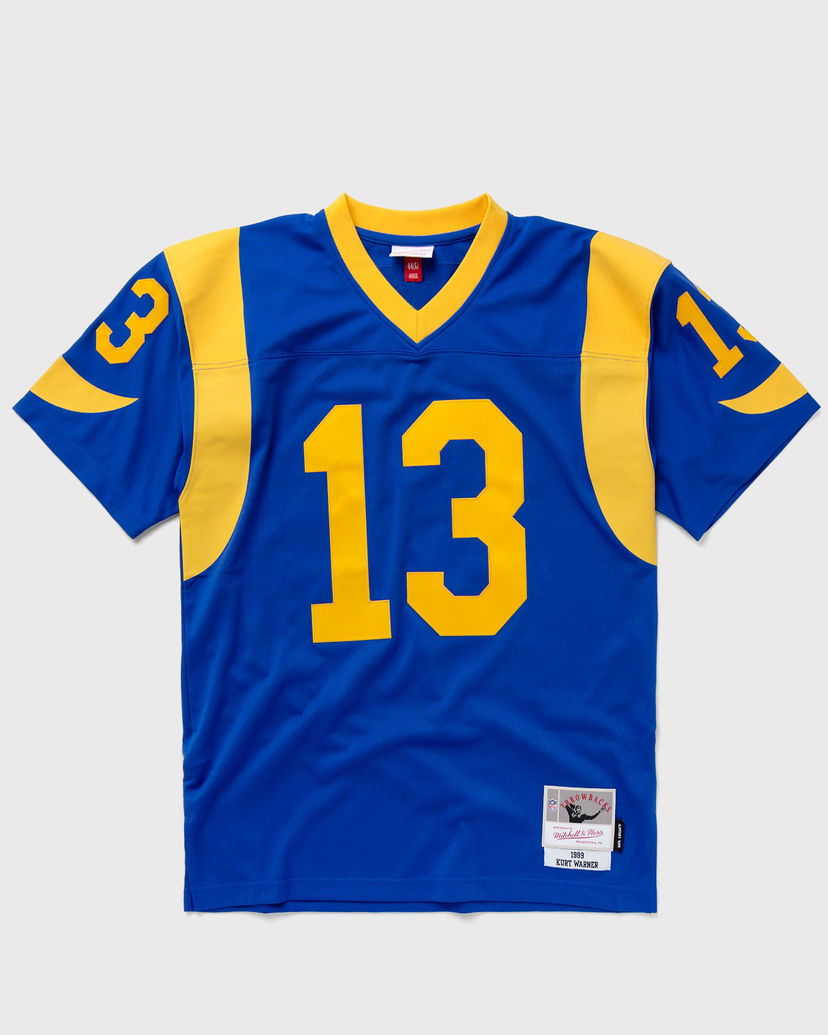 Dres Mitchell & Ness NFL LEGACY JERSEY ST. LOUIS RAMS 1999 KURT WARNER #13 Modrá | LGJYCP18137-SLRROYA99KWA