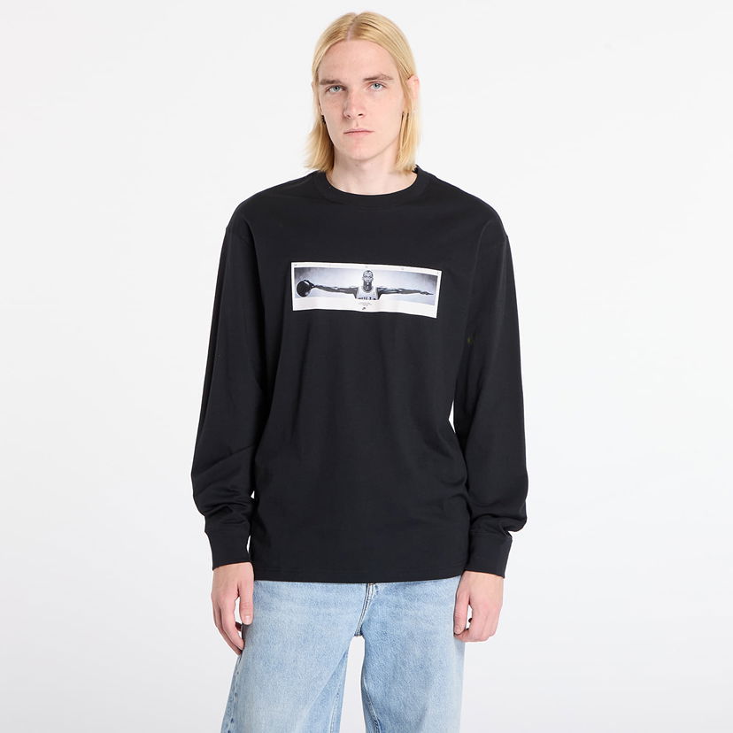 Tričko Jordan Jordan M Brand Photo LS Crew T-Shirt Čierna | HV4563-010