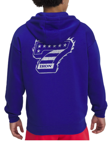 Mikina Under Armour Under Armour Project Rock Icon Fleece Full-Zip Hoodie Modrá | 1389914-400, 1