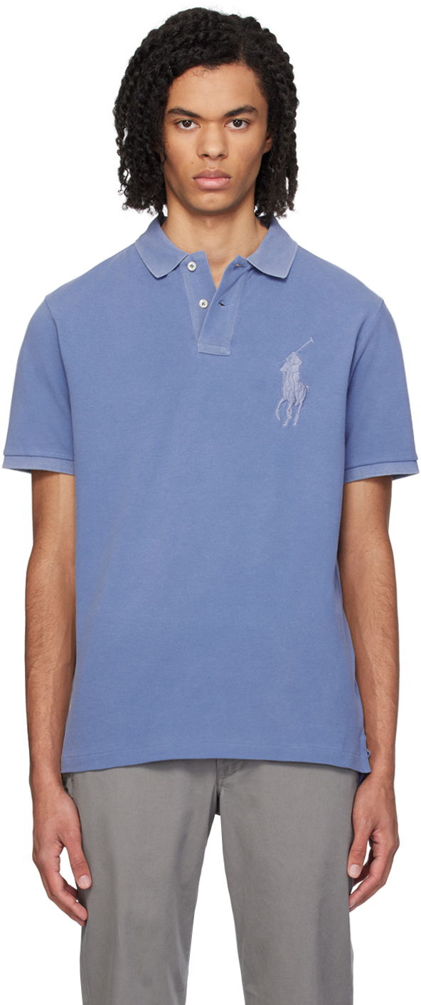 Polo tričko Polo by Ralph Lauren Polo Ralph Lauren Blue Big Pony Polo Modrá | 710938137001, 0