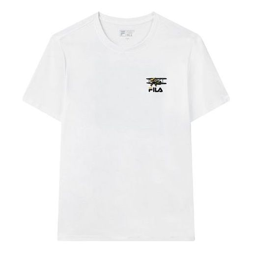 Tričko FILA Short Sleeve Graphic T-Shirt Biela | F11M138151F-WT, 0