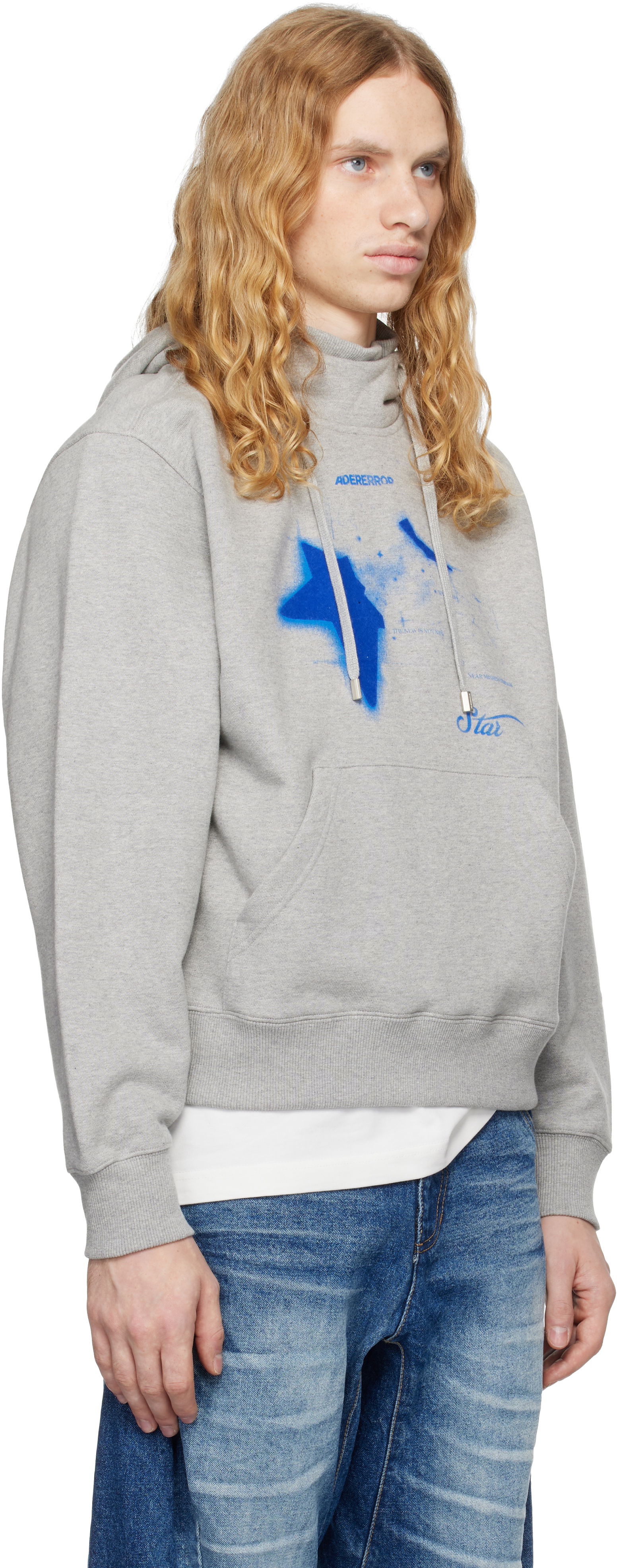 Star Print Hoodie