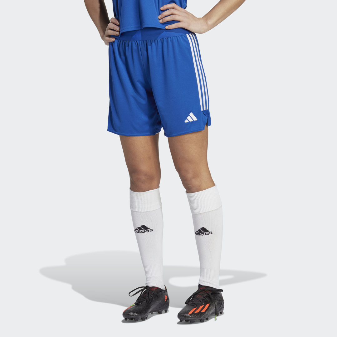 Šortky adidas Performance Tiro 23 League Long-Length Shorts Modrá | HR9751, 0