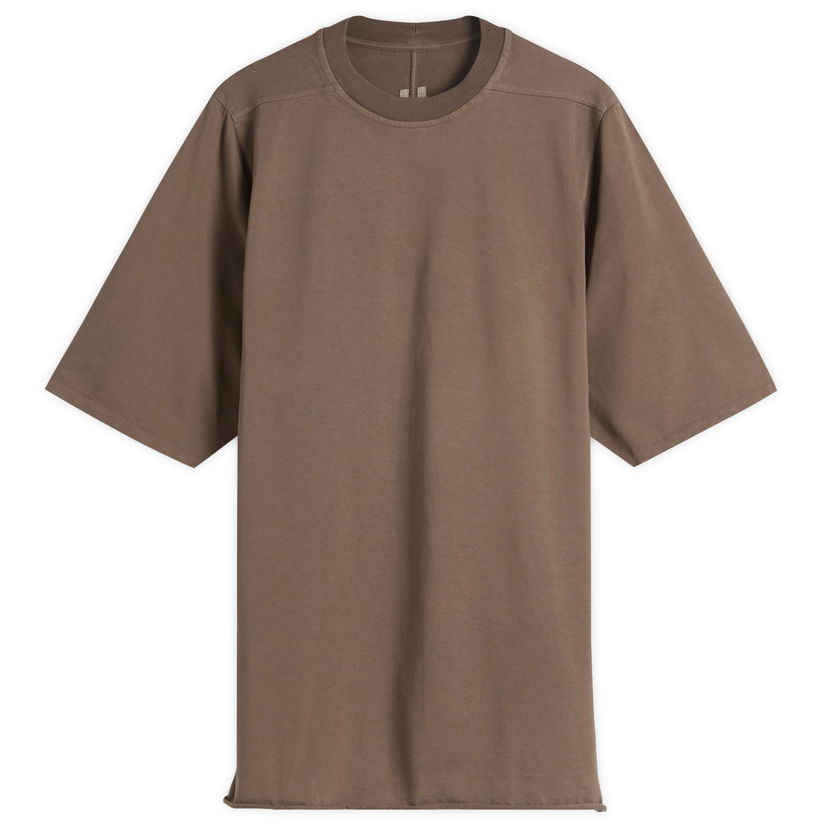 Tričko Rick Owens Jumbo T-Shirt Hnedá | RR02E1274-RIG-34