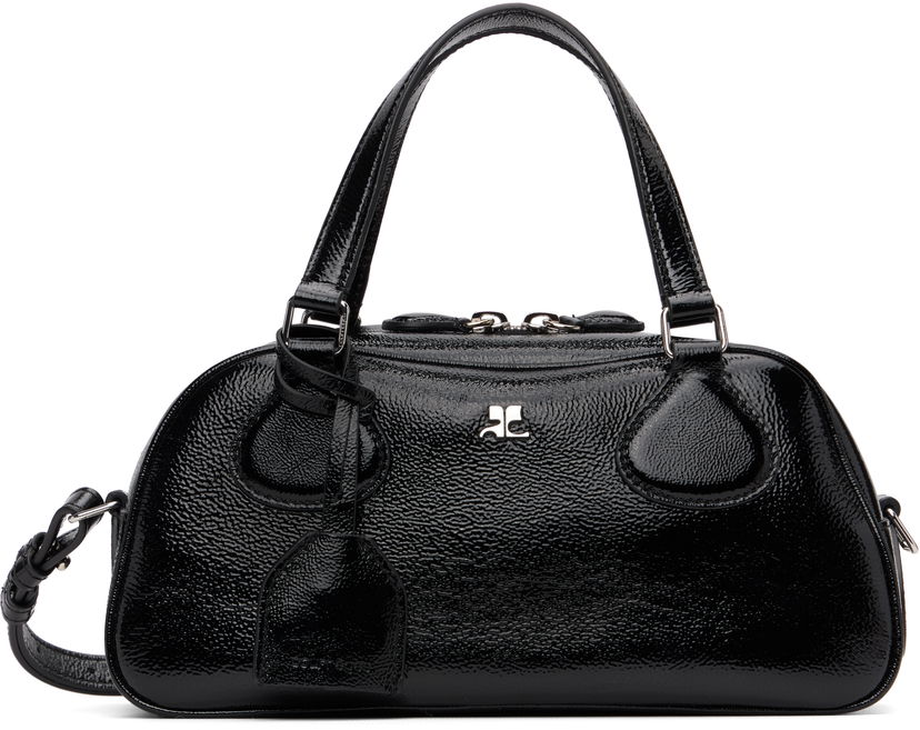 Kabelka Courrèges Courrèges Bowling Bag Čierna | 325GSA167CR0043