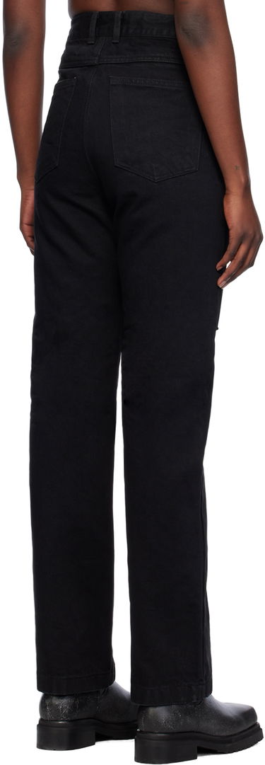 Džínsy We11done Distressed Jeans Čierna | WD-DP0-24-330-W-BK, 2