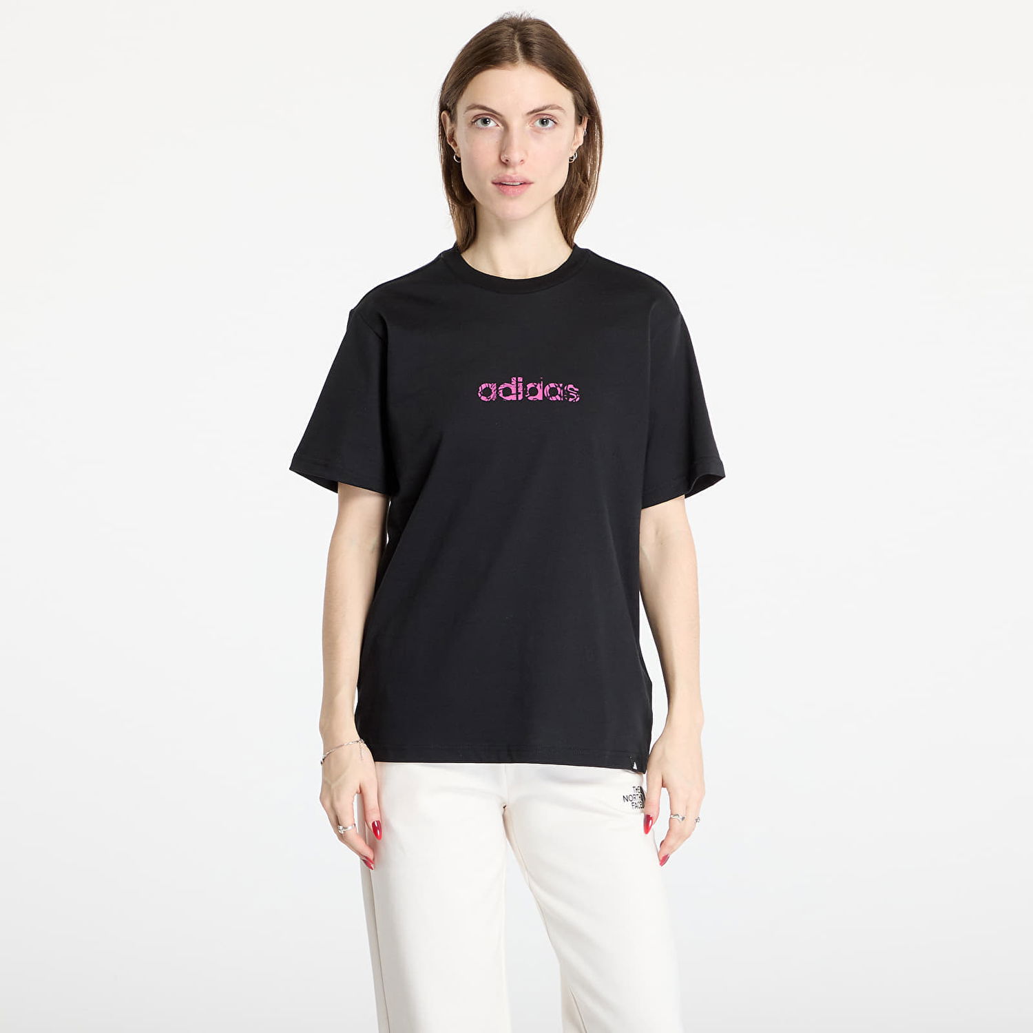 Tričko adidas Originals Black Graphic T-Shirt Čierna | JN1401, 0