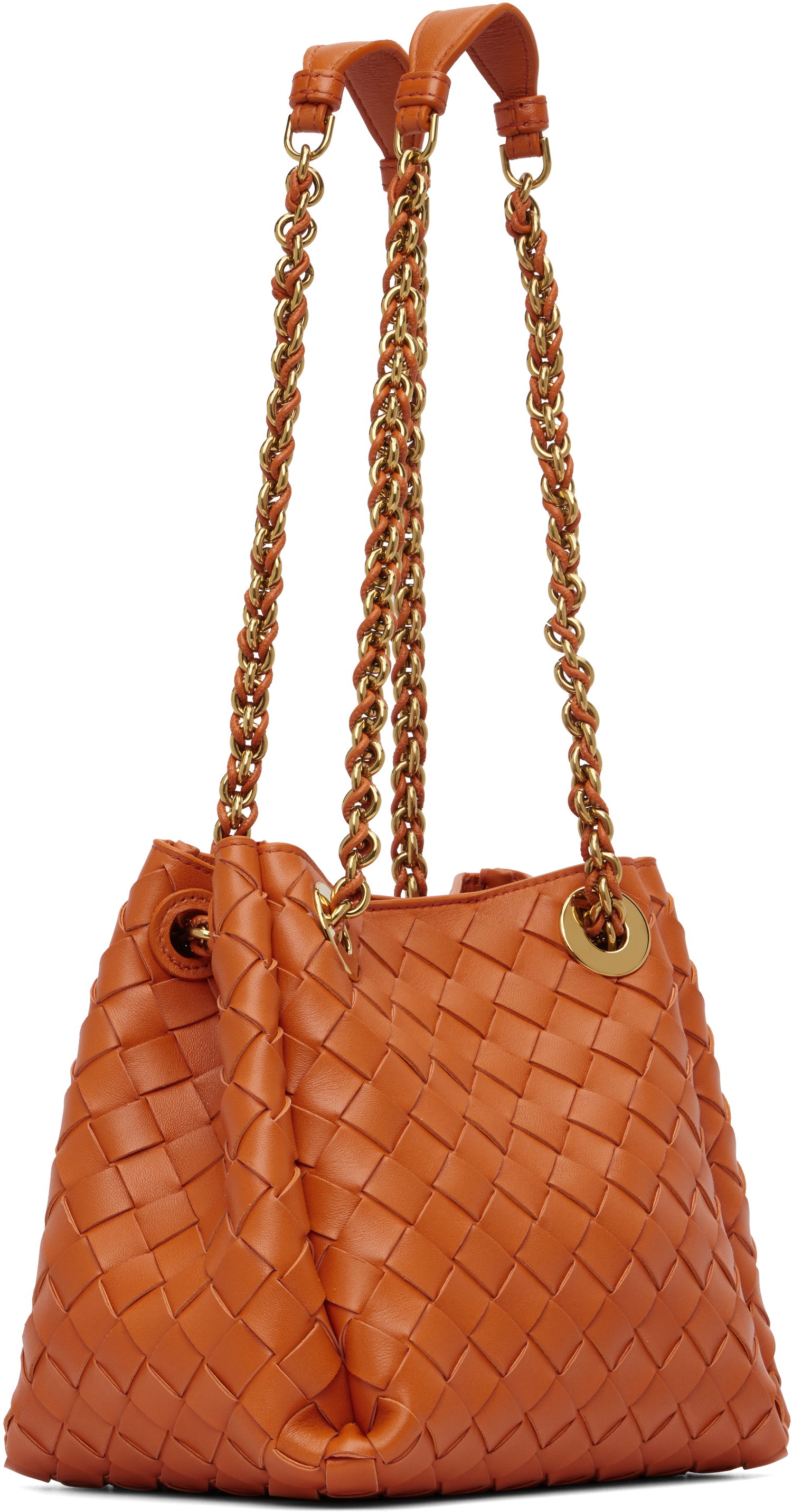 Kabelka Bottega Veneta Bottega Veneta Small Parachute Chain Bag Oranžová | 817175 V4SC5, 1