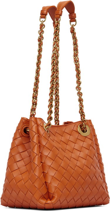 Kabelka Bottega Veneta Bottega Veneta Small Parachute Chain Bag Oranžová | 817175 V4SC5, 1