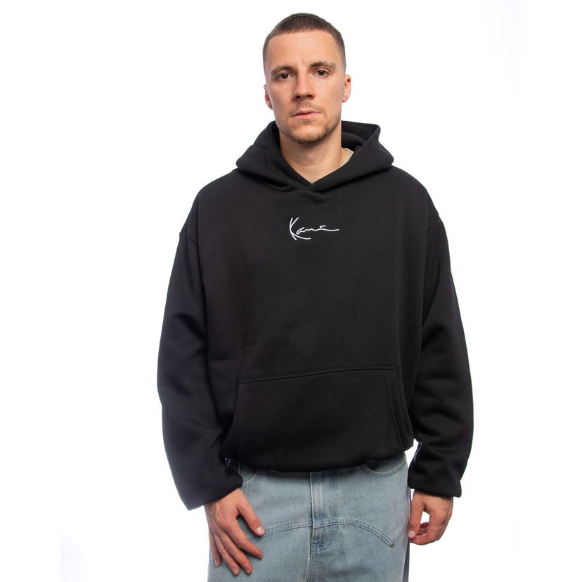 Mikina Karl Kani Small Signature Essential OS Hoodie Čierna | 60210111