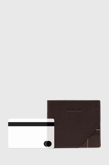 Peňaženka Barbour Barbour Leather Wallet Hnedá | MLG0063, 4