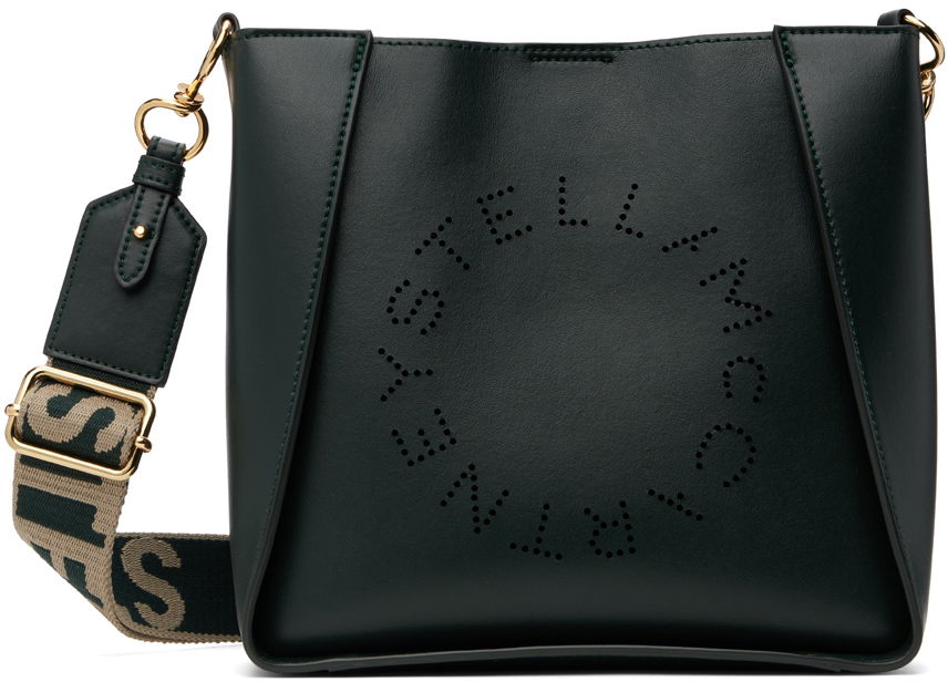 Tote bag Stella McCartney Stella McCartney Logo Crossbody Bag Zelené | 700073W8542, 0