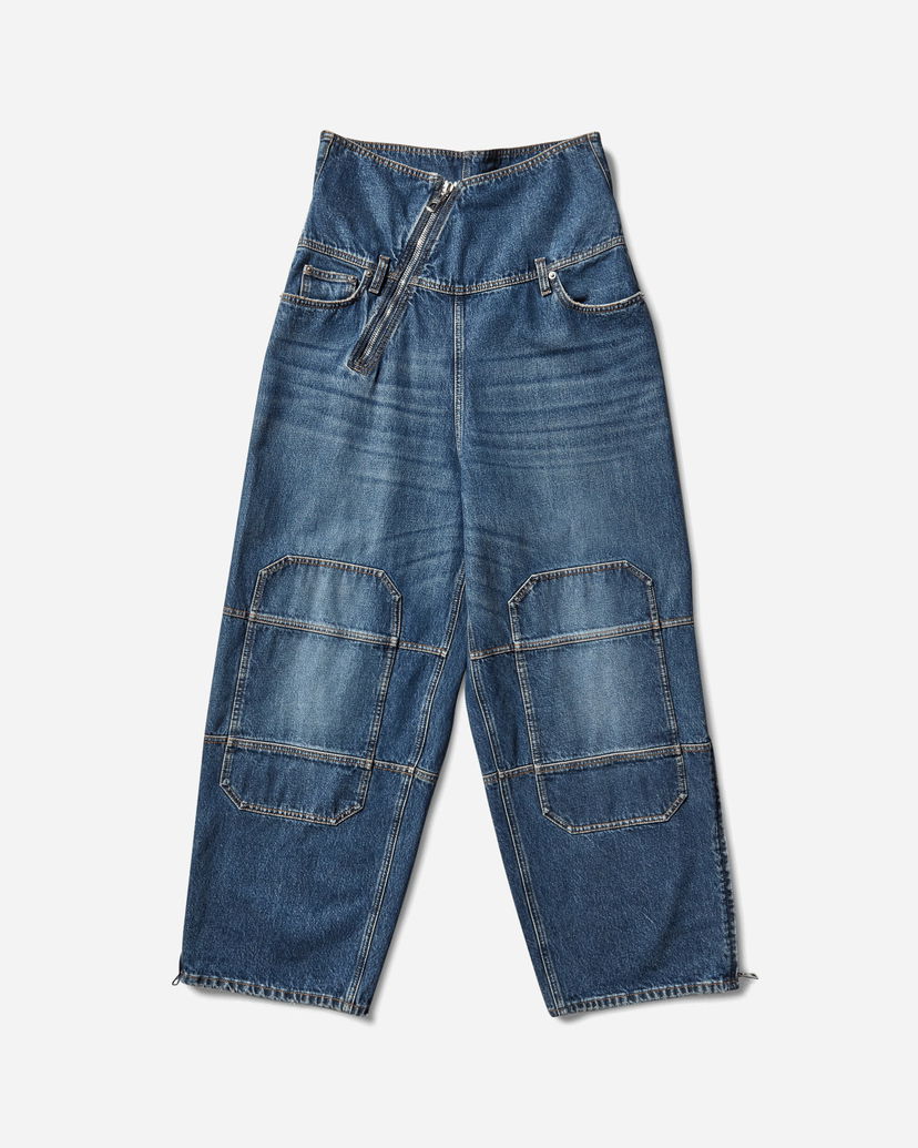 Džínsy Jean Paul Gaultier Strap Jeans Modrá | 2503WTR007D024 57
